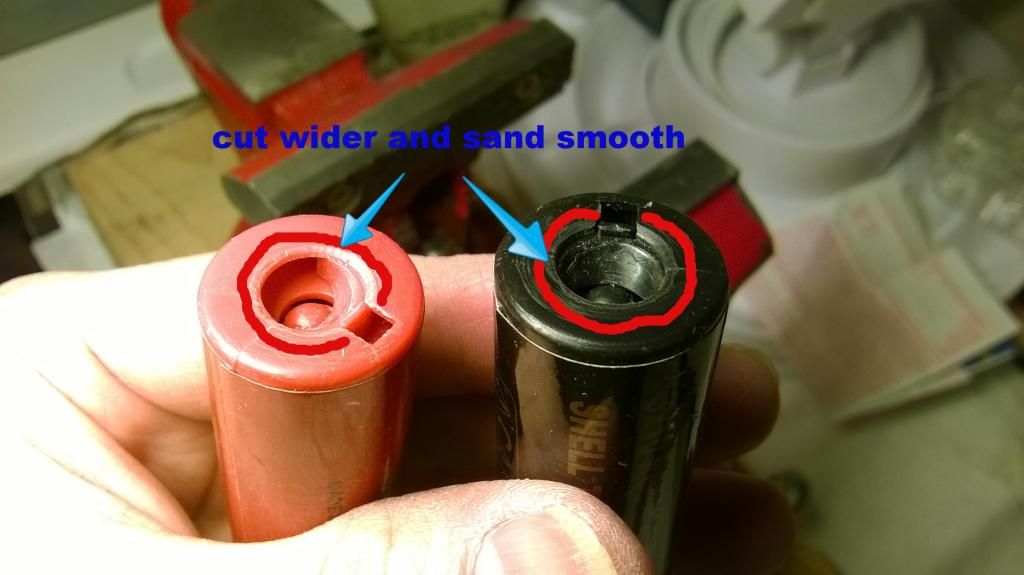 GAS POWERED SHOTGUNs comparison gas shell eject/gas shell/gas